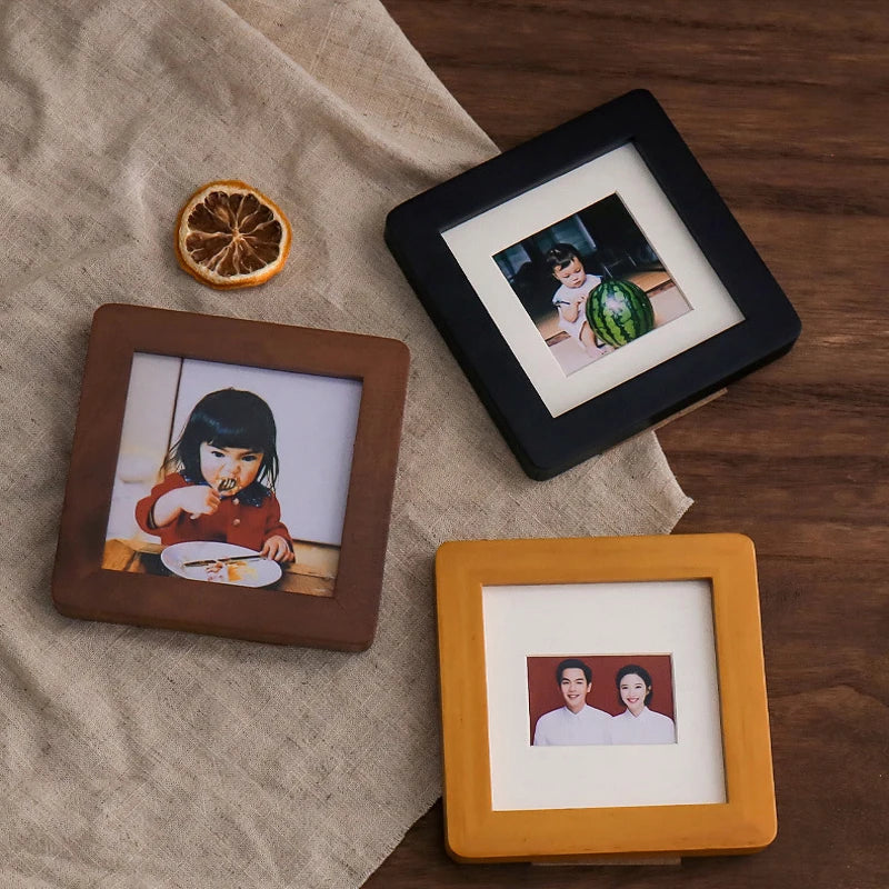 Vintage Wooden Photo Frame