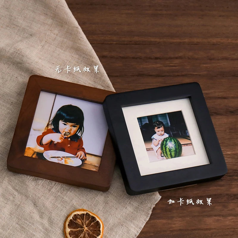 Vintage Wooden Photo Frame