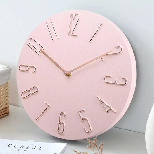 Modern Luxury Wall Clock – Stylish & Ultra-Quiet Decor for Any Space